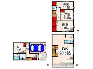 Ｋolet江東東砂♯03の物件間取画像